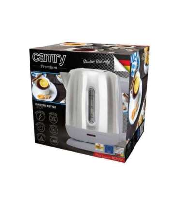 Camry Kettle CR 1278 Standard 1630 W 1.2 L Stainless steel 360° rotational base Stainless steel