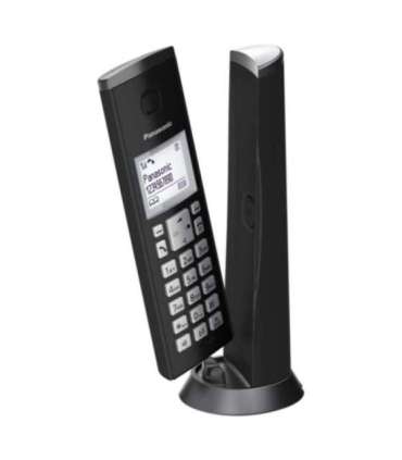 Panasonic Cordless KX-TGK210FXB Built-in display Caller ID Black Conference call Speakerphone Wireless