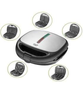 Adler Sandwich maker AD 3040 1200 W Number of plates 5 Number of pastry 2 Ceramic coating Black