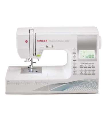 Singer Sewing Machine Quantum Stylist™ 9960 Number of stitches 600 Number of buttonholes 13 White