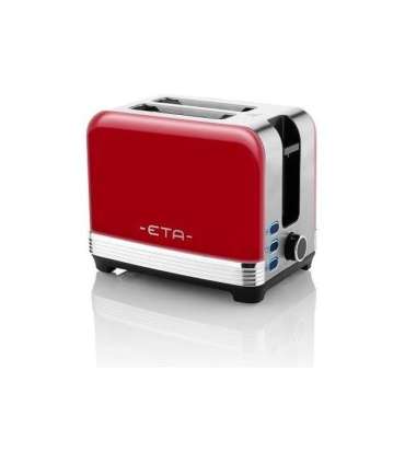 ETA Storio Toaster ETA916690030 Power 930 W Housing material Stainless steel Red