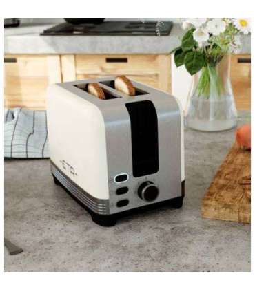 ETA Storio Toaster ETA916690040 Power 930 W Housing material Stainless steel Beige
