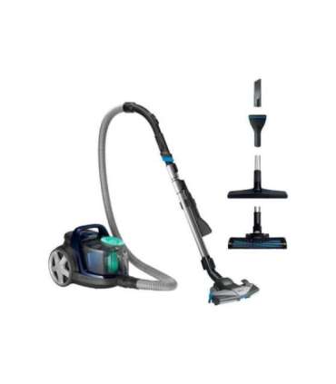 Philips Vacuum cleaner PowerPro Active FC9556/09 Bagless Power 900 W Dust capacity 1.5 L Blue