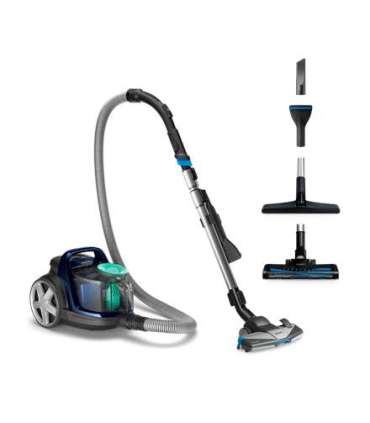 Philips Vacuum cleaner PowerPro Active FC9556/09 Bagless Power 900 W Dust capacity 1.5 L Blue
