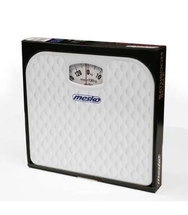 Mesko Scale MS 8160 Mechanical Maximum weight (capacity) 130 kg Accuracy 1000 g White
