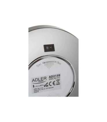 Adler Mirror AD 2159 15 cm LED mirror Chrome