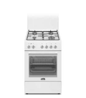 Simfer Cooker 4403SERBB Hob type Gas Oven type Electric White Width 50 cm Electronic ignition Depth 55