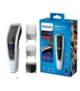 Philips Hair clipper HC5610/15 Series 5000 Cordless or corded Number of length steps 28 Black/Grey