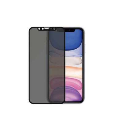 PanzerGlass P2665 Screen protector Apple iPhone Xr/11 Tempered glass Black Confidentiality filter Full