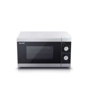 Sharp Microwave Oven YC-MS01E-S Free standing 20 L 800 W Silver