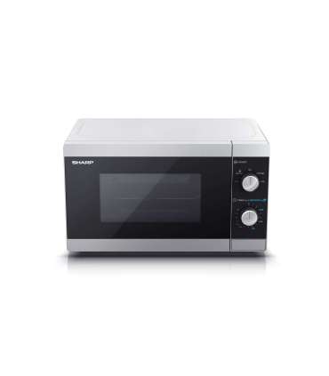 Sharp Microwave Oven YC-MS01E-S Free standing 20 L 800 W Silver