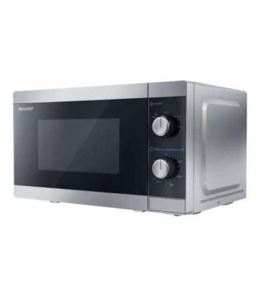 Sharp Microwave Oven YC-MS01E-S Free standing 20 L 800 W Silver