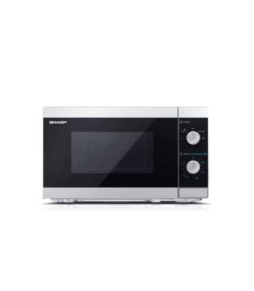 Sharp Microwave Oven YC-MS01E-S Free standing 20 L 800 W Silver