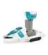 Polti Steam mop PTEU0282 Vaporetto SV450_Double Steam mop and handheld steam cleaner 1500 W Operating radius