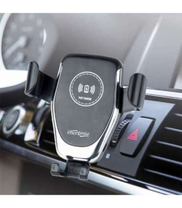 EnerGenie EG-TA-CHAV-QI10-01 Car smartphone holder with wireless charger Built-in charger Universal smartphone