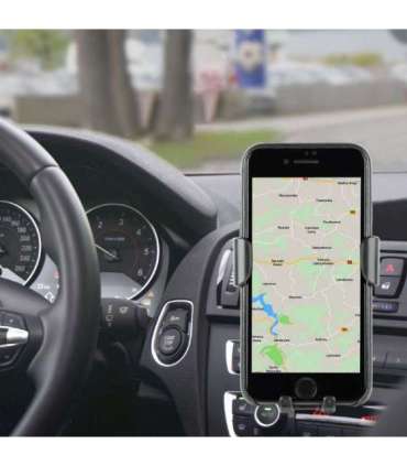 EnerGenie EG-TA-CHAV-QI10-01 Car smartphone holder with wireless charger Built-in charger Universal smartphone