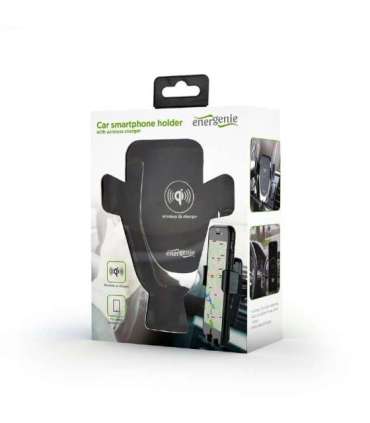 EnerGenie EG-TA-CHAV-QI10-01 Car smartphone holder with wireless charger Built-in charger Universal smartphone