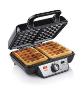 Tristar Waffle maker WF-2195 1000 W Number of pastry 2 Belgium Black