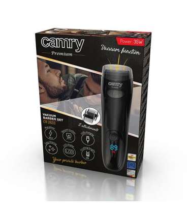 Camry Beard trimmer CR 2833 Cordless Number of length steps 4 Black