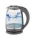 Adler Kettle AD 1286 Standard 2200 W 2 L Plastic/Glass 360° rotational base Grey/ transparent