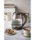 Adler Kettle AD 1286 Standard 2200 W 2 L Plastic/Glass 360° rotational base Grey/ transparent