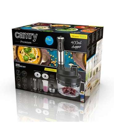Camry Blender CR 4623 Hand Blender 1600 W Jar material Plastic Jar capacity 0.6 L Chopper Ice crushing |