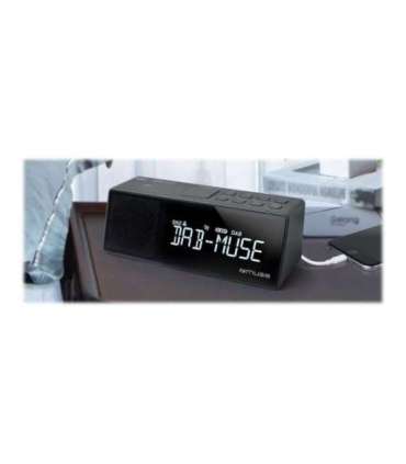 Muse M-172DBT DAB+ / FM RDS Radio, Portable, Black Muse M-172 DBT Alarm function NFC features Black
