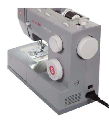 Singer Sewing Machine 4432 Heavy Duty Number of stitches 110 Number of buttonholes 1 Grey