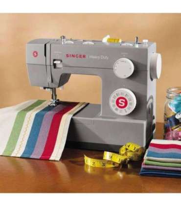 Singer Sewing Machine 4432 Heavy Duty Number of stitches 110 Number of buttonholes 1 Grey