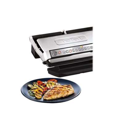 TEFAL OptiGrill XL GC724D12 Table 2000 W Black/Stainless steel