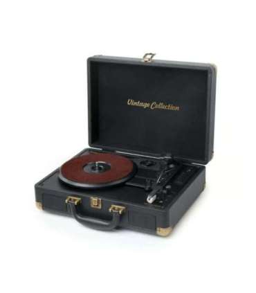 Muse Turntable Stereo System MT-103 GD Black 3 speeds USB port AUX in