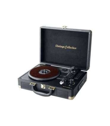 Muse Turntable Stereo System MT-103 GD Black 3 speeds USB port AUX in