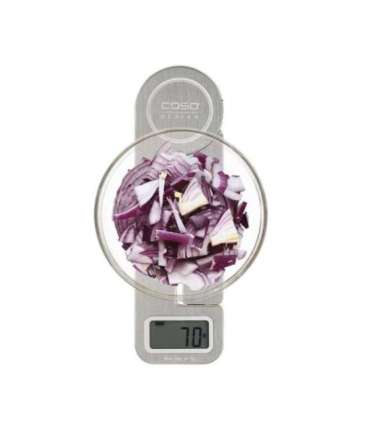 Caso Scales KitchenEcostyle Maximum weight (capacity) 5 kg Graduation 1 g Display type LCD Stainless steel