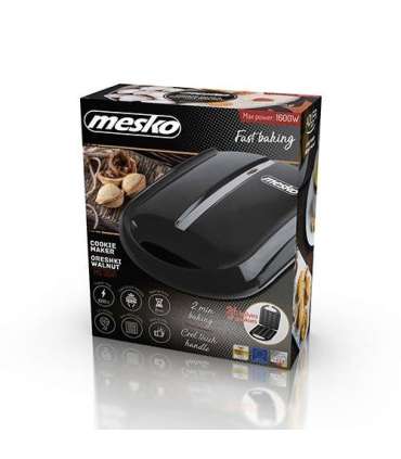 Mesko Nut maker MS 3041 1600 W Number of pastry 24 Nuts Black