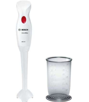 Bosch Blender CleverMixx MSM14100 Hand Blender 400 W Jar material Plastic Jar capacity 0.7 L White
