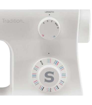 Singer Sewing Machine 2282 Tradition Number of stitches 32 Number of buttonholes 1 White