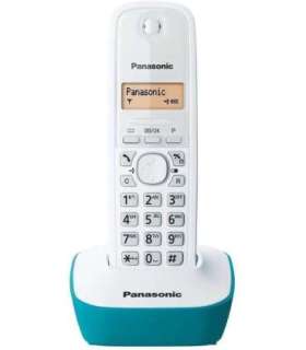Panasonic Cordless phone KX-TG1611FXC Built-in display Caller ID White Conference call Wireless connection