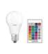 LED Star+ Classic A RGBW FR 60 dimmable 9W/827 E27 bulb with Remote Control 9 W RGBW