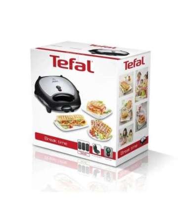 TEFAL Sandwitch Maker SW614831 700 W Number of plates 3 Black/Stainless Steel
