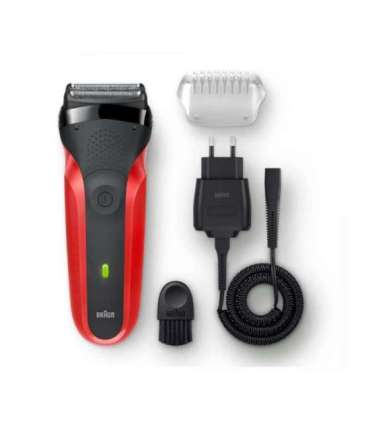 Braun Series 3 Shaver 300s NiMH Red