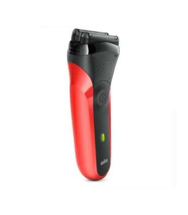 Braun Series 3 Shaver 300s NiMH Red