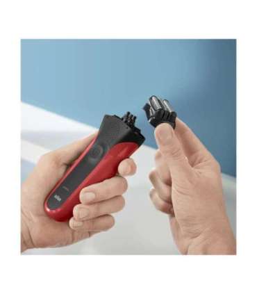 Braun Series 3 Shaver 300s NiMH Red
