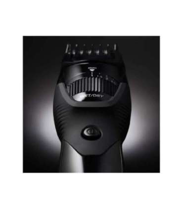 Panasonic Beard Trimmer ER-GB43-K503 Cordless Wet & Dry Number of length steps 19 Step precise 0.5 mm |