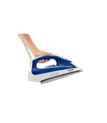 TEFAL Steam Iron FV1711 Virtuo Steam Iron Continuous steam 24 g/min Steam boost performance 80 g/min Blue