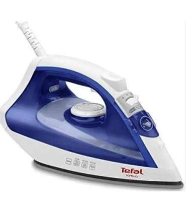 TEFAL Steam Iron FV1711 Virtuo Steam Iron Continuous steam 24 g/min Steam boost performance 80 g/min Blue