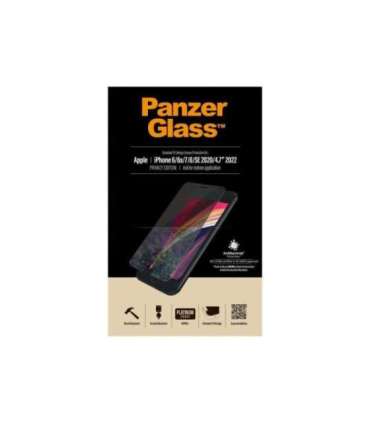 PanzerGlass Screen Protector Iphone Iphone 6/6s/7/8/SE (2020) Glass Crystal Clear Clear Screen Protector