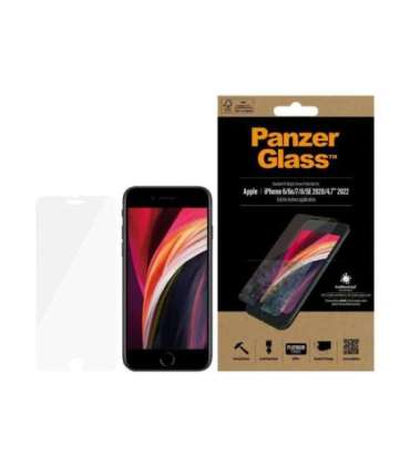 PanzerGlass Screen Protector Apple Iphone 6/6s/7/8/SE (2020) Glass Crystal Clear Clear Screen Protector