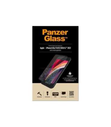 PanzerGlass Screen Protector Apple Iphone 6/6s/7/8/SE (2020) Glass Crystal Clear Clear Screen Protector