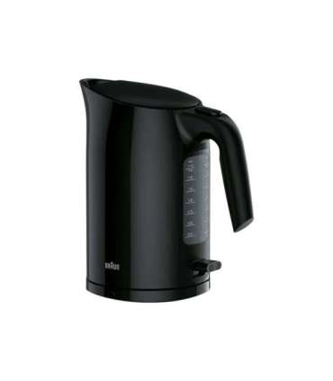 Braun Kettle WK3100BK PurEase Standard 2200 W 1.7 L Plastic 360° rotational base Black