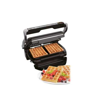 TEFAL OptiGrill+ + Waffle plate set GC716D12 Electric Grill 2000 W Silver